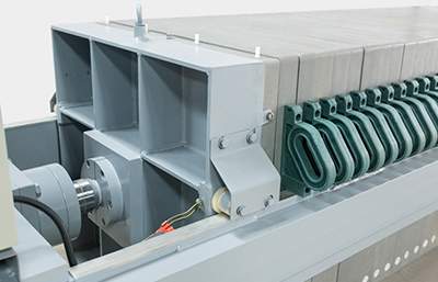 廂式壓濾機工作進程分析與保養措施