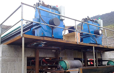 污泥廂式壓濾機能夠配置不同的洗砂生產線