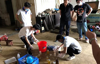 橫瀝鎮(zhèn)首宗涉刑有獎舉報：一黑電鍍廠落網(wǎng)