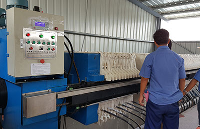 全自動隔膜壓濾機保養注意事項