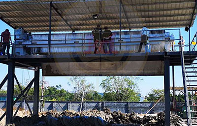 污泥壓濾機實現制砂零排放，洗沙尾礦處理好