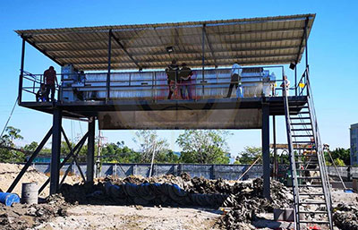 金凱地污泥廂式壓濾機工作原理和性能優勢