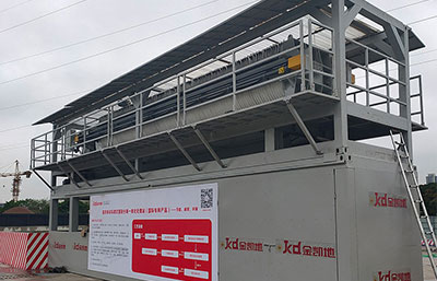 快捷移動式車載洗沙脫水壓濾機(jī)