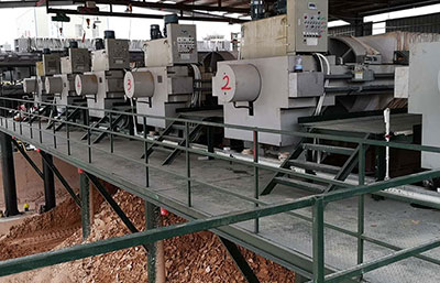 污泥高壓壓濾機處理洗沙污泥零排放脫水