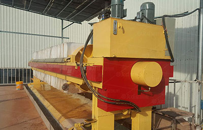 污泥板框壓濾機不能密封的原因