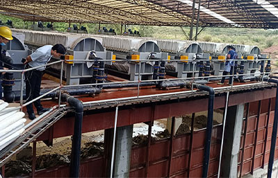 使用廂式高壓壓濾機處理砂場砂尾、節(jié)約成本提高生產(chǎn)效率